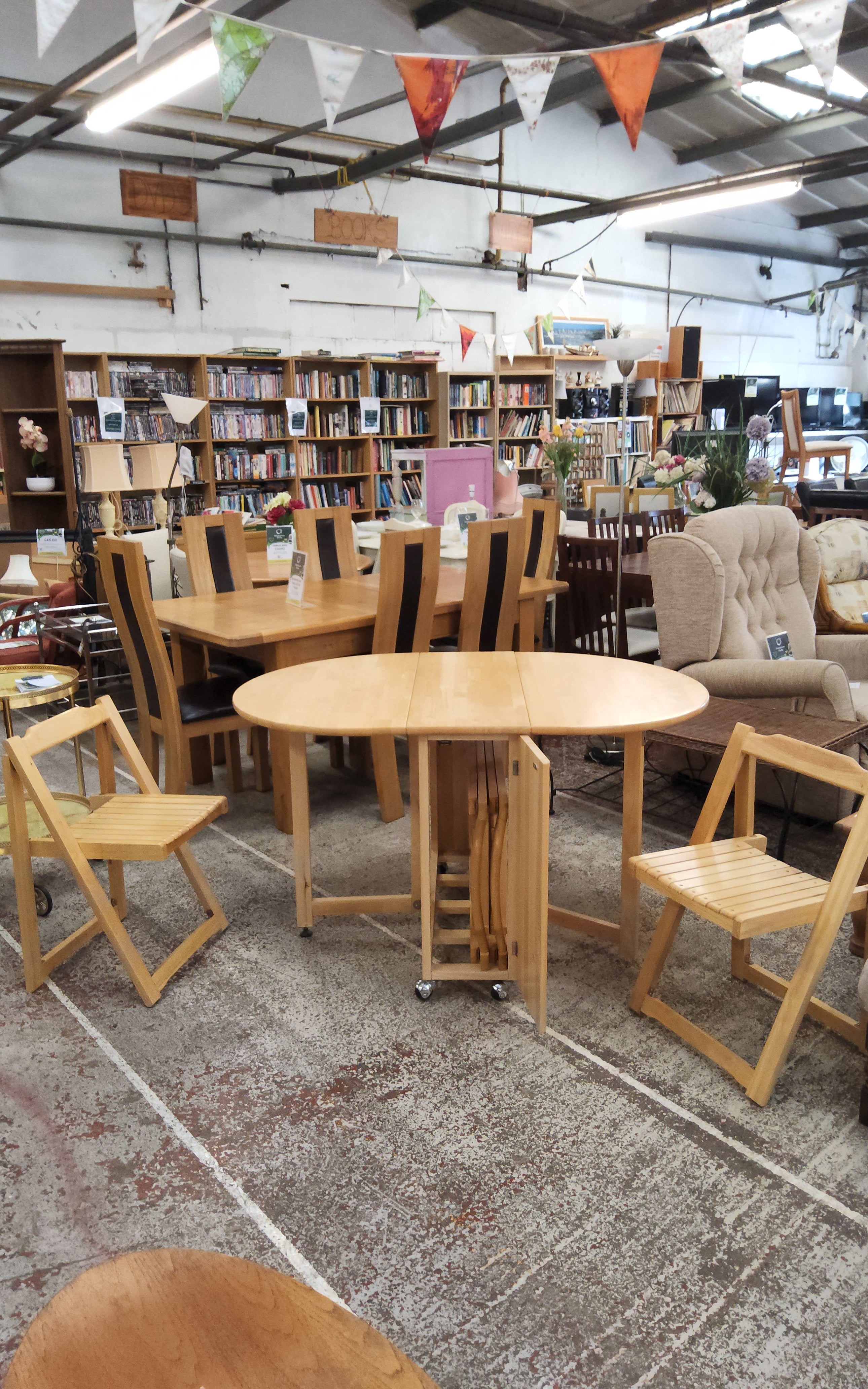 Drop Leaf Table and Chairs